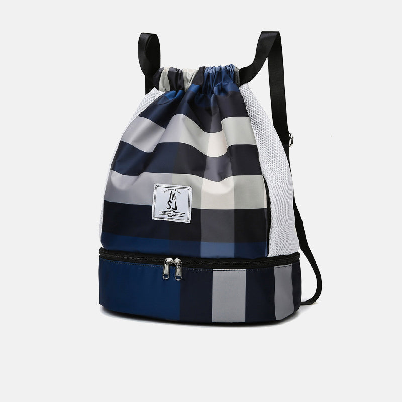 Lichtgewicht water dichte droge en natte scheidingszwem-fitness rugzak