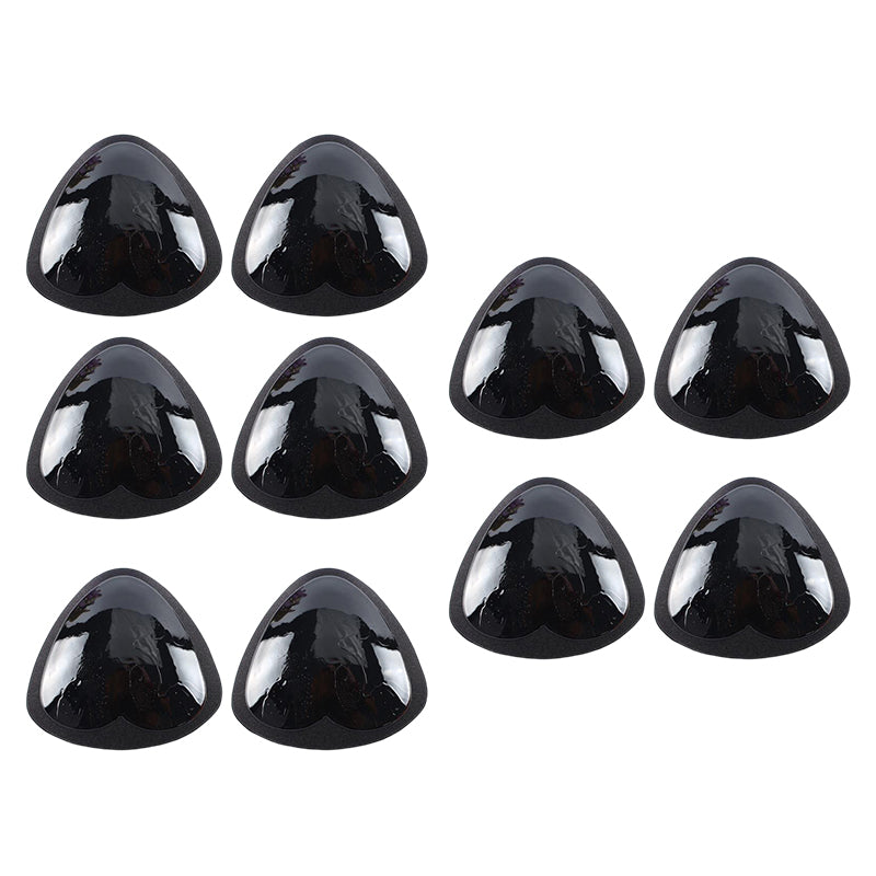 Driehoekige siliconen tepelstickers