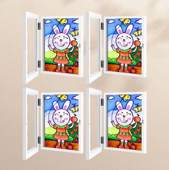 Kinderkunstprojecten 10x12,5 kinderkunstlijsten