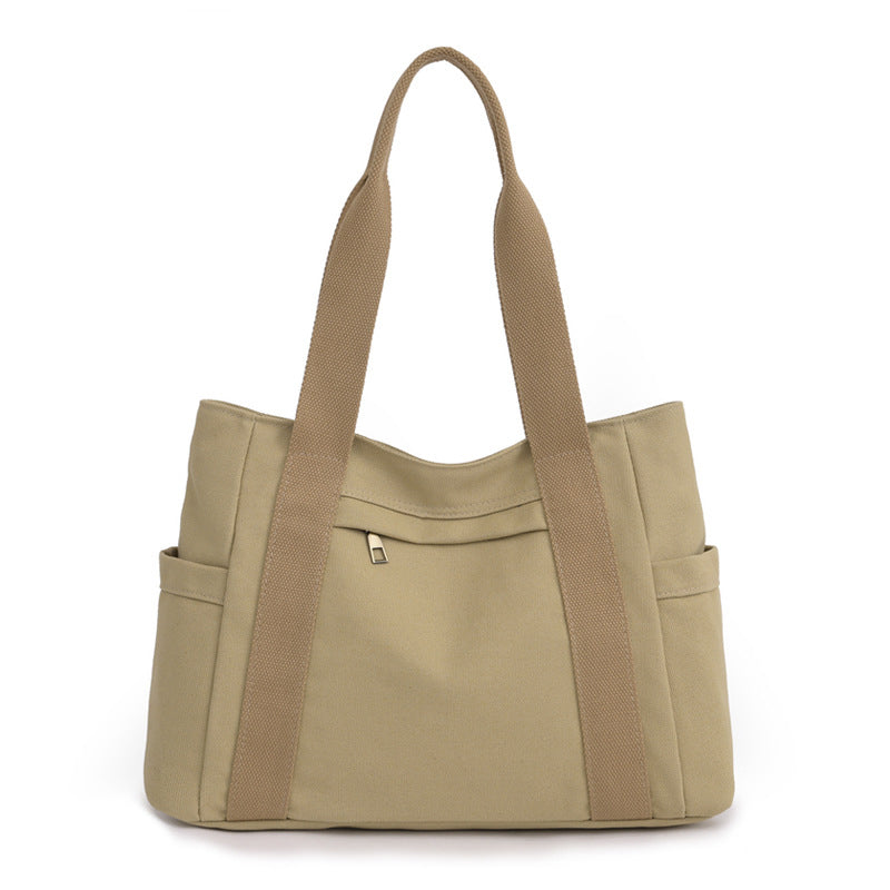 Waterdichte draagtas van canvas met grote capaciteit