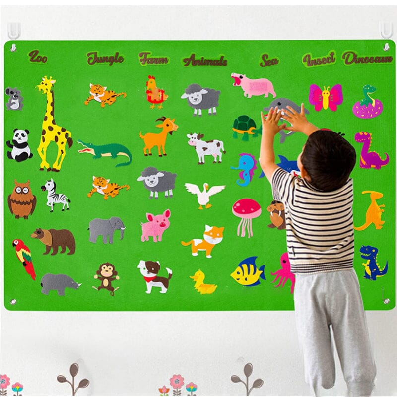 Flanellen grafieken voor kinderen