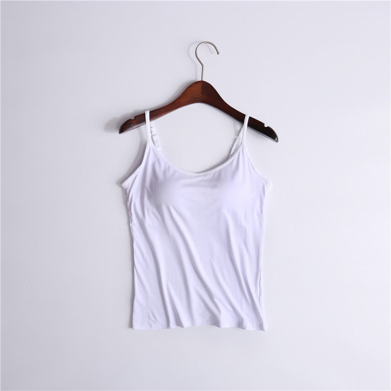 Tanktop met ingebouwde BH