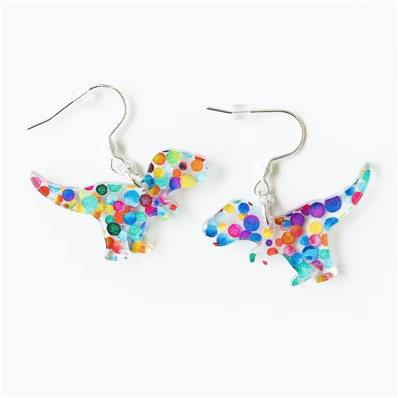 Kat Oorbellen Met Boeken