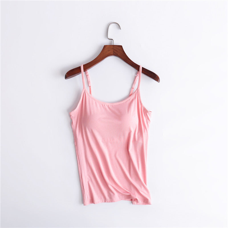 Tanktop met ingebouwde BH