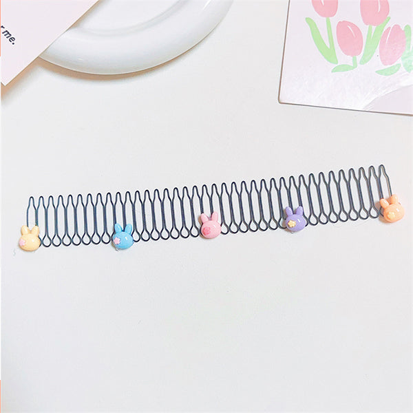 Rekbare onzichtbare haarclips