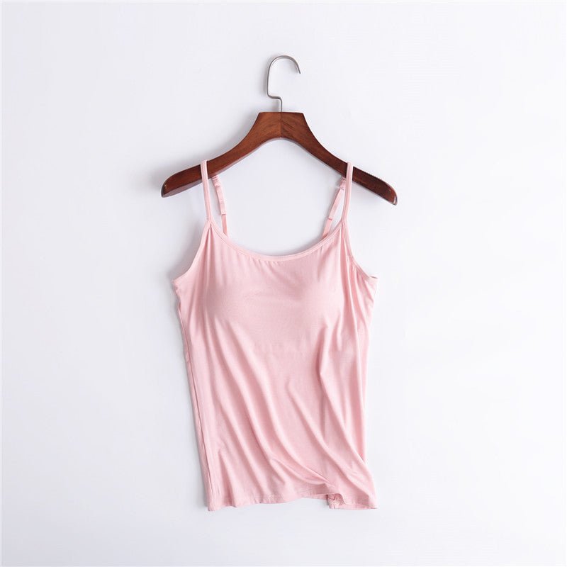 Tanktop met ingebouwde BH