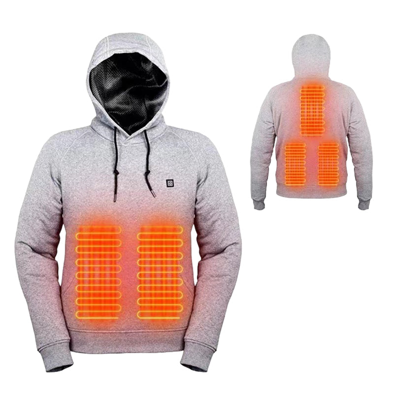 USB-stroomverwarmd sweatshirt met capuchon