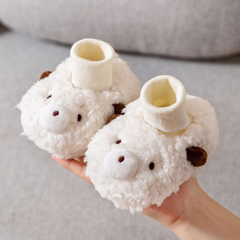 Baby cartoon pluche katoenen peuter schoenen