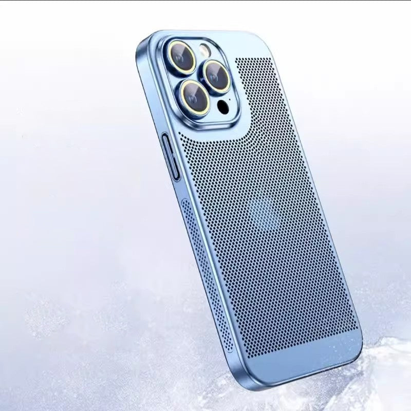 Galvaniserende telefoonhoes met warmteafvoer