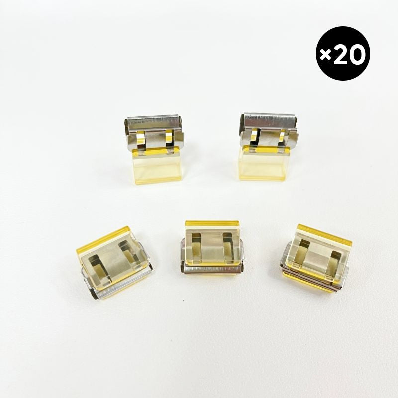 Kleurrijke mini-paperclips