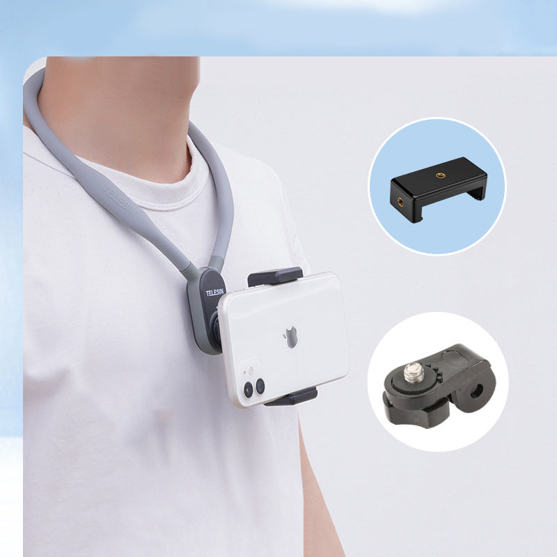 U-vormige nekhouder voor sportcamera