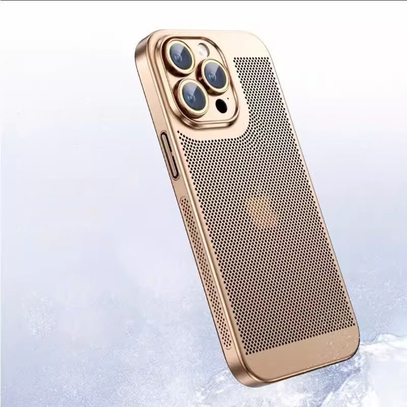 Galvaniserende telefoonhoes met warmteafvoer