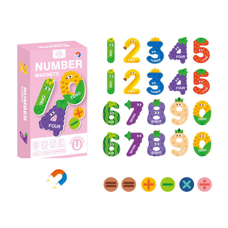 Diervormig magnetisch alfabet