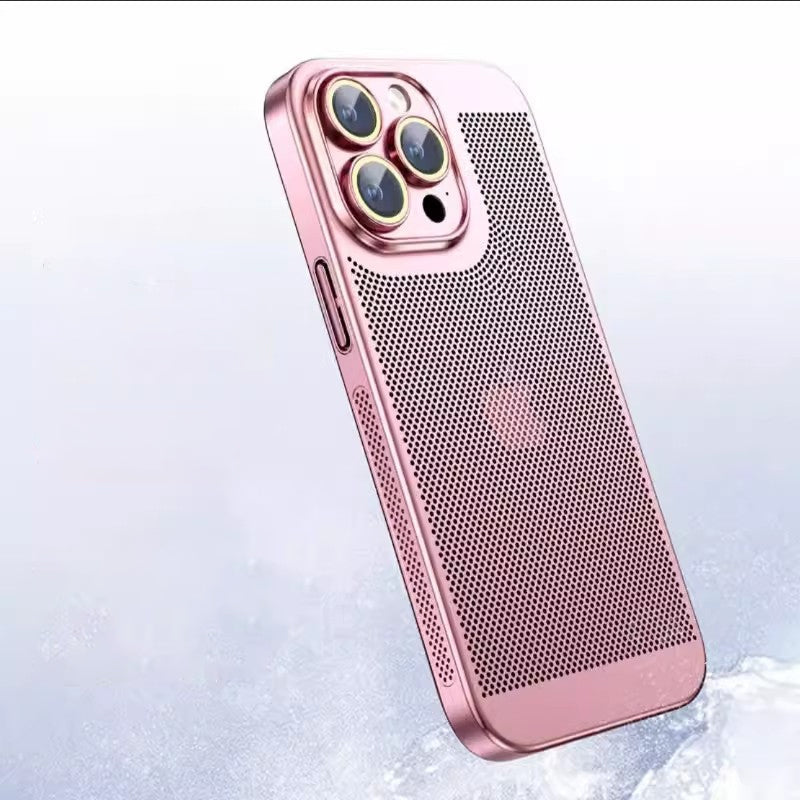 Galvaniserende telefoonhoes met warmteafvoer