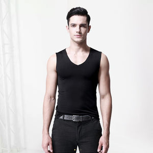 V Neck Sheer Cooling Tank