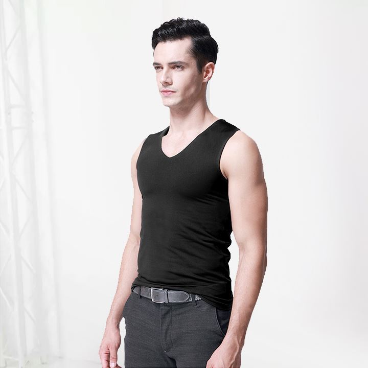 V Neck Sheer Cooling Tank