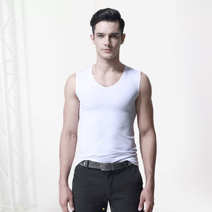 V Neck Sheer Cooling Tank
